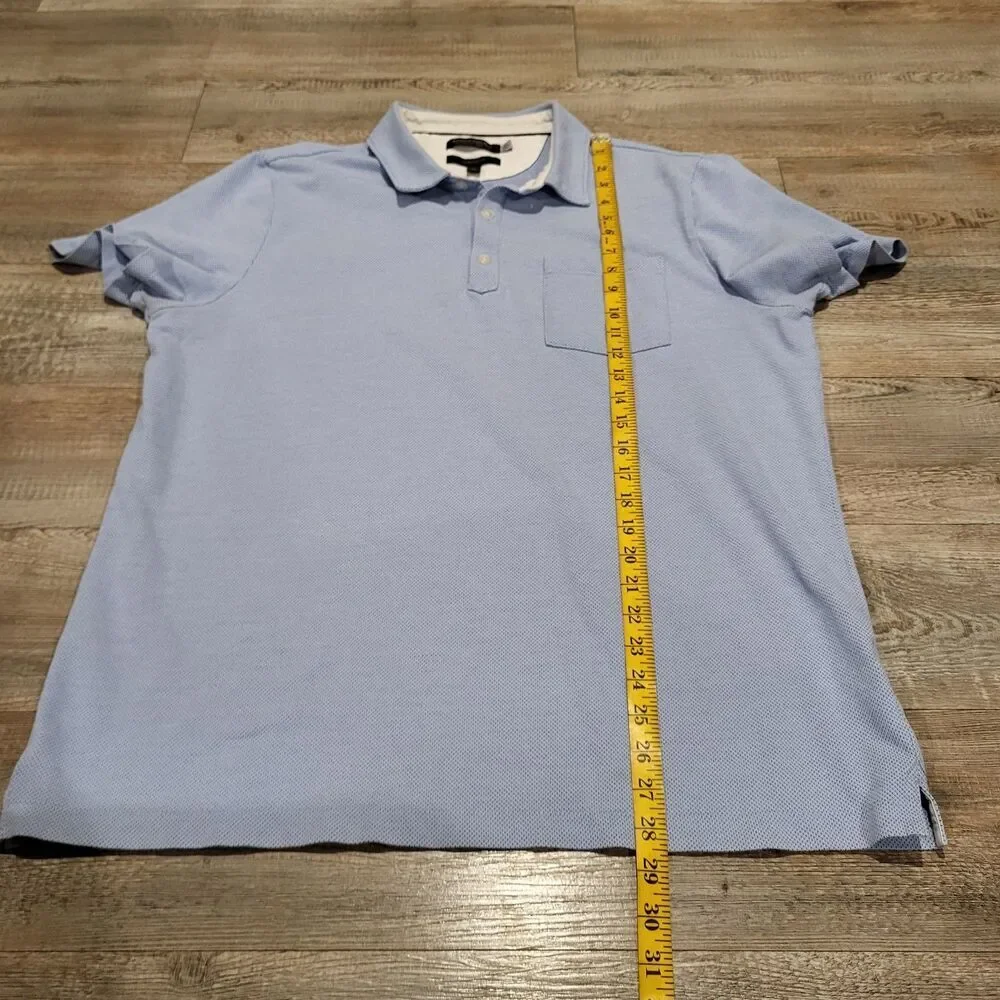 Banana Republic Performance Pique Standard Fit Short Sleeve Polo Shirt Mens XL